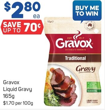 Foodland Gravox Liquid Gravy 165g offer