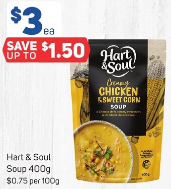 Foodland Hart & Soul Soup 400g offer