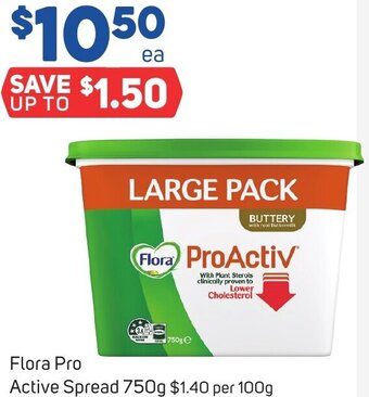 Foodland Flora Pro Active Spread 750g offer