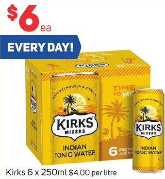 Foodland Kirks 6 x 250ml offer