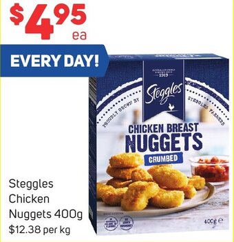 Foodland Steggles Chicken Nuggets 400g offer