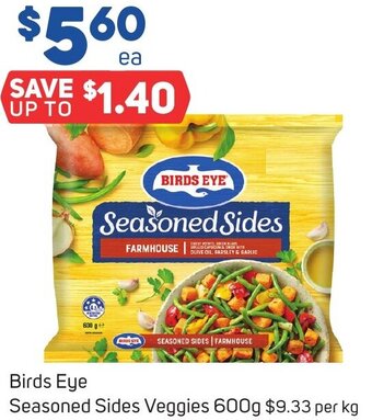 Foodland Birds Eye Seasoned Sides Veggies 600g offer