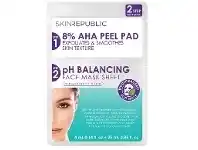 ePharmacy Skin Republic 2 Step AHA Peel & pH Balancing Face Mask offer