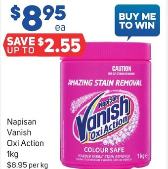 Foodland Napisan Vanish Oxi Action 1kg offer