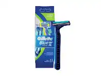 Gillette Blue Plus II Disposable Razors 5 Pack