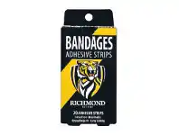 ePharmacy AFL Bandages Richmond Tigers 20 Pack offer