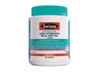 Chemist Warehouse Swisse Odourless High Strength Wild Fish Oil 1,500mg 400 Capsules offer