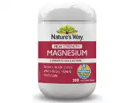 My Chemist Nature’s Way High Strength Magnesium 600mg 300 Tablets offer