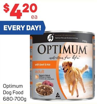 Foodland Optimum Dog Food 680-700g offer