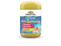 Chemist Warehouse Nature's Way Kids Smart Vita Gummies Omega-3 DHA Fish Oil 120 Pastilles offer
