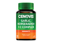 Cenovis Garlic, Horseradish + C Complex 120 Capsules