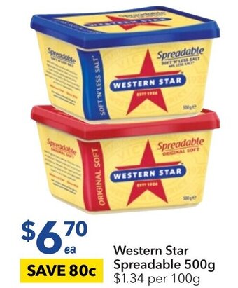 Western Star Spreadable 500g