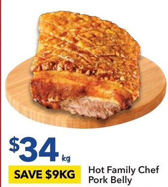 Ritchies Hot Family Chef Pork Belly offer