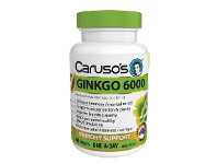 ePharmacy Caruso’s Natural Health Ginkgo 6000 60 Tablets offer