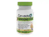 ePharmacy Caruso’s Natural Health Ginseng 5500 60 Tablets offer