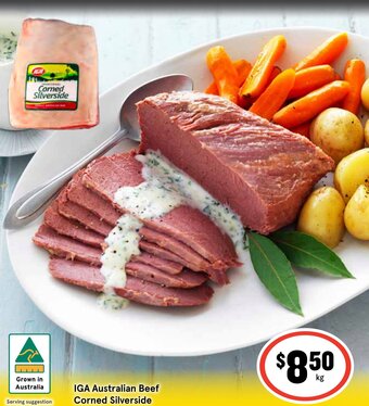 IGA IGA Australian Beef Corned Silverside offer