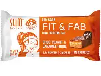 Chemist Warehouse Slim Secrets Fit & Fab Protein Bar Choc Peanut & Caramel Fudge 28g offer