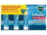 Chemist Warehouse Vicks Inhaler Triple Pack 3 x 0.5ml offer