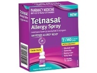 Telnasal Allergy Spray Twin Pack 2 x 140 Sprays
