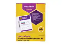 Australia Post Marbig A4 Heavy Weight Sheet Protectors Box of 100 offer