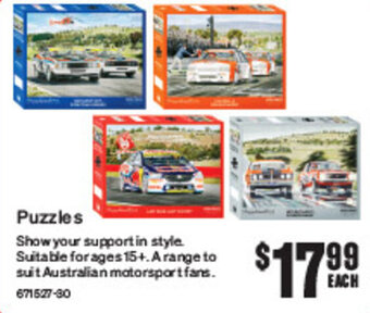 SuperCheap Auto Puzzles offer