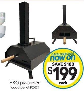 Cheap as Chips H&G pizza oven wood pellet FO074 offer