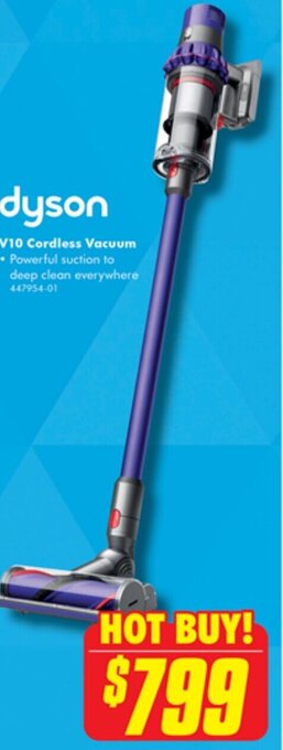The Good Guys dyson V10 Cordless Vacuum offer