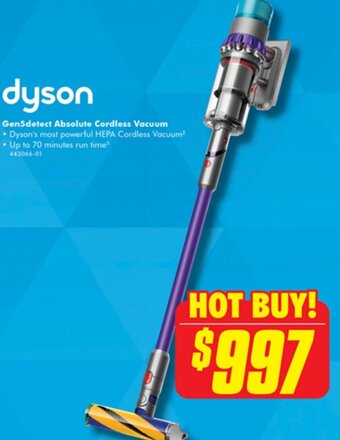 The Good Guys dyson Gen5detect Absolute Cordless Vacuum offer