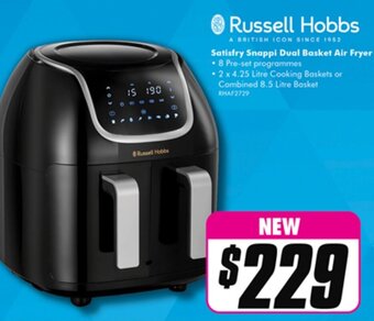 The Good Guys Satisfry Snappi Dual Basket Air Fryer offer