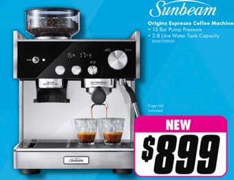 The Good Guys Origins Espresso Coffee Machine offer