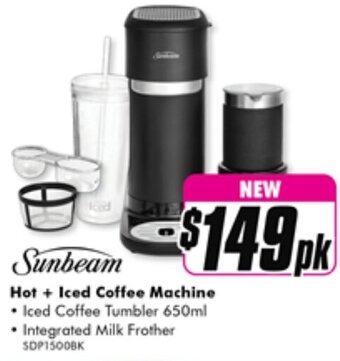 The Good Guys Hot + Iced Coffee Machine offer