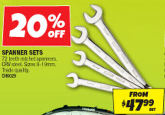 SPANNERS SETS