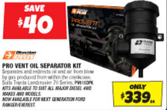 Autobarn PRO VENT OIL SEPARATOR KIT offer