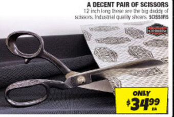A DECENT PAIR OF SCISSORS