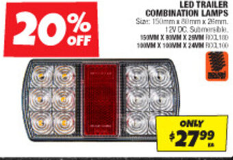 Autobarn LED TRAILER COMBINATION LAMPS offer