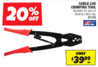 Autobarn CABLE LUG CRIMPING TOOL offer