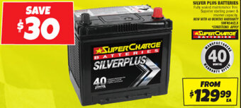 Autobarn SILVERPLUS BATTERIES offer