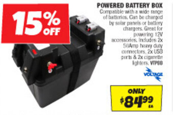 Autobarn POWERED BATTERY BOX offer