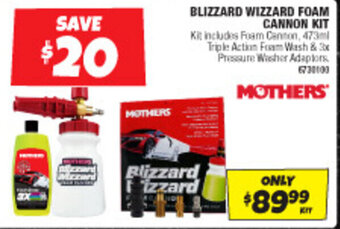 Autobarn BLIZZARD WIZZARD FOAM CANNON KIT offer