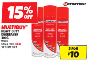 Autobarn HEAVY DUTY DEGREASER 400G offer