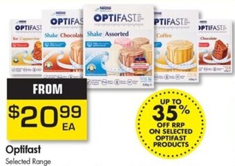 Optifast Selected Range