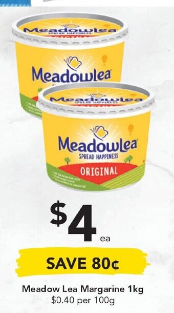 Drakes Meadow Lea Margarine 1kg offer