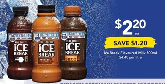 Drakes Ice Break Flavoured Milk 500ml offer