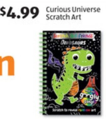 Curious Universe Scratch Art
