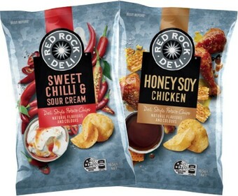 IGA Red Rock Deli Chips 150-165g Selected Varieties offer