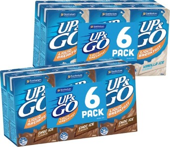 IGA Sanitarium Up & Go 6x250mL Selected Varieties offer
