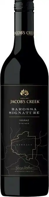 IGA Jacob’s Creek Barossa Signature 750mL Varieties offer