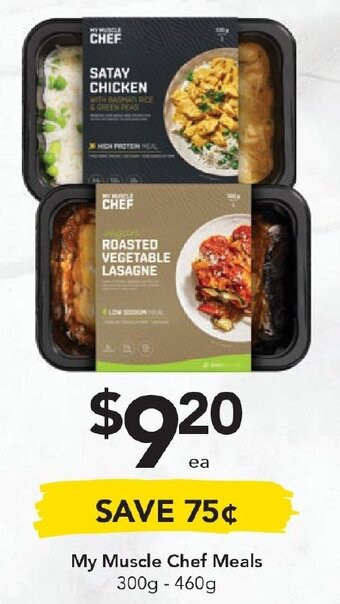 Drakes My Muscle Chef Meals 300g-460g offer