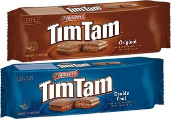 IGA Arnott’s Tim Tam Biscuits 160-200g Selected Varieties offer