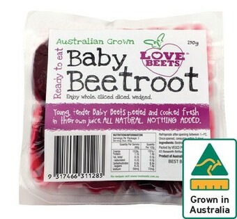 IGA Love Beets Baby Beetroot 250g Pack offer